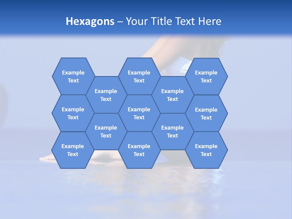 Bullet Offset Arm PowerPoint Template