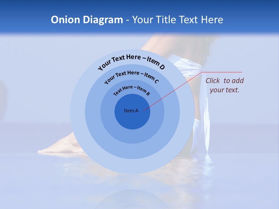 Bullet Offset Arm PowerPoint Template
