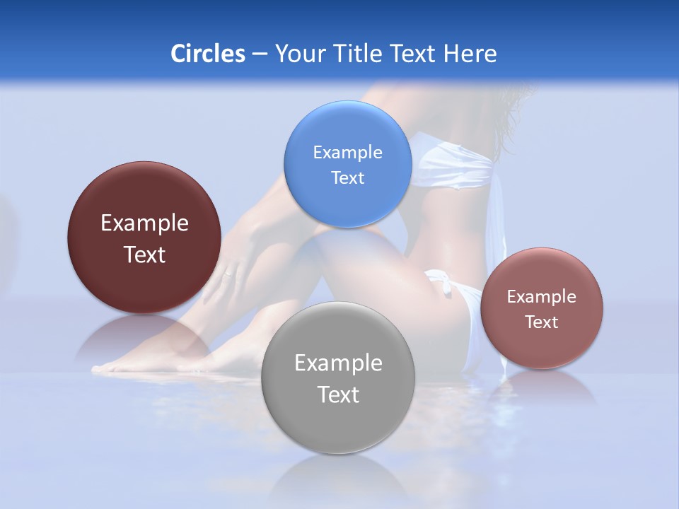 Bullet Offset Arm PowerPoint Template