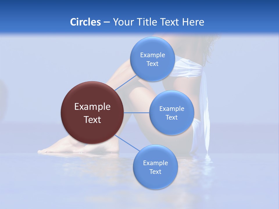 Bullet Offset Arm PowerPoint Template