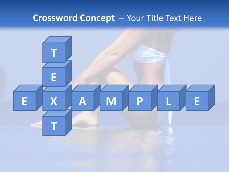 Bullet Offset Arm PowerPoint Template