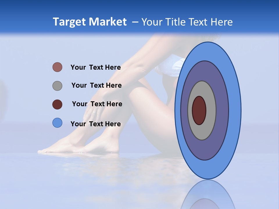 Bullet Offset Arm PowerPoint Template