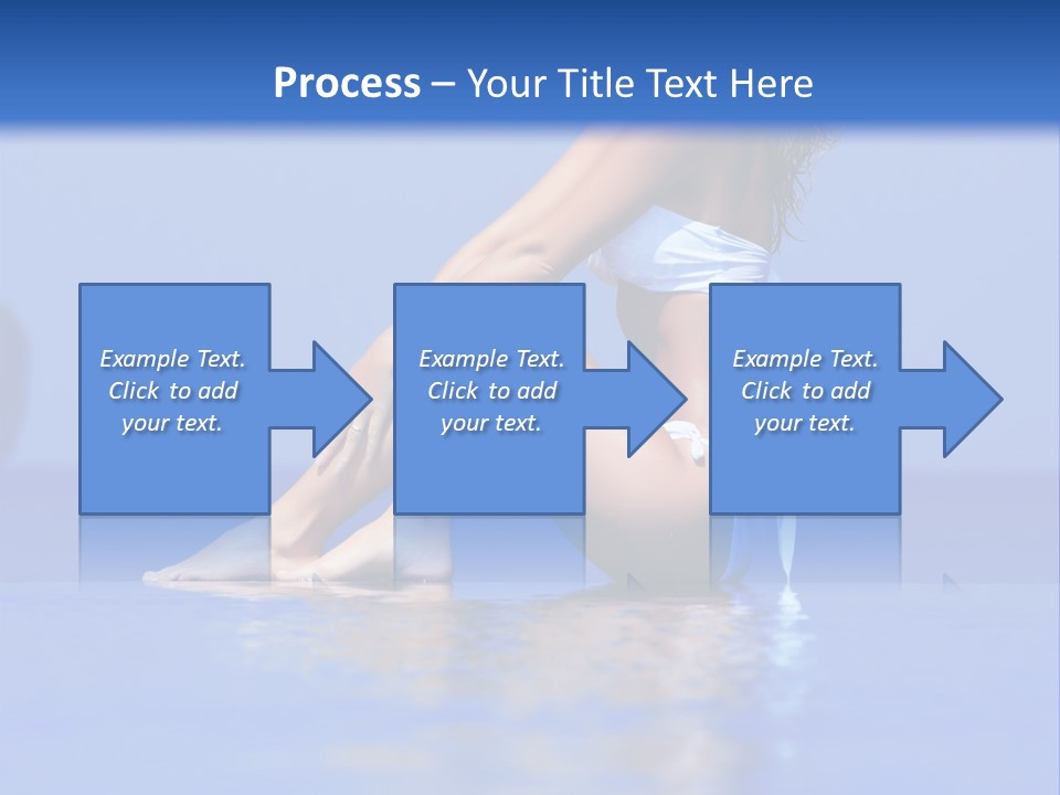 Bullet Offset Arm PowerPoint Template