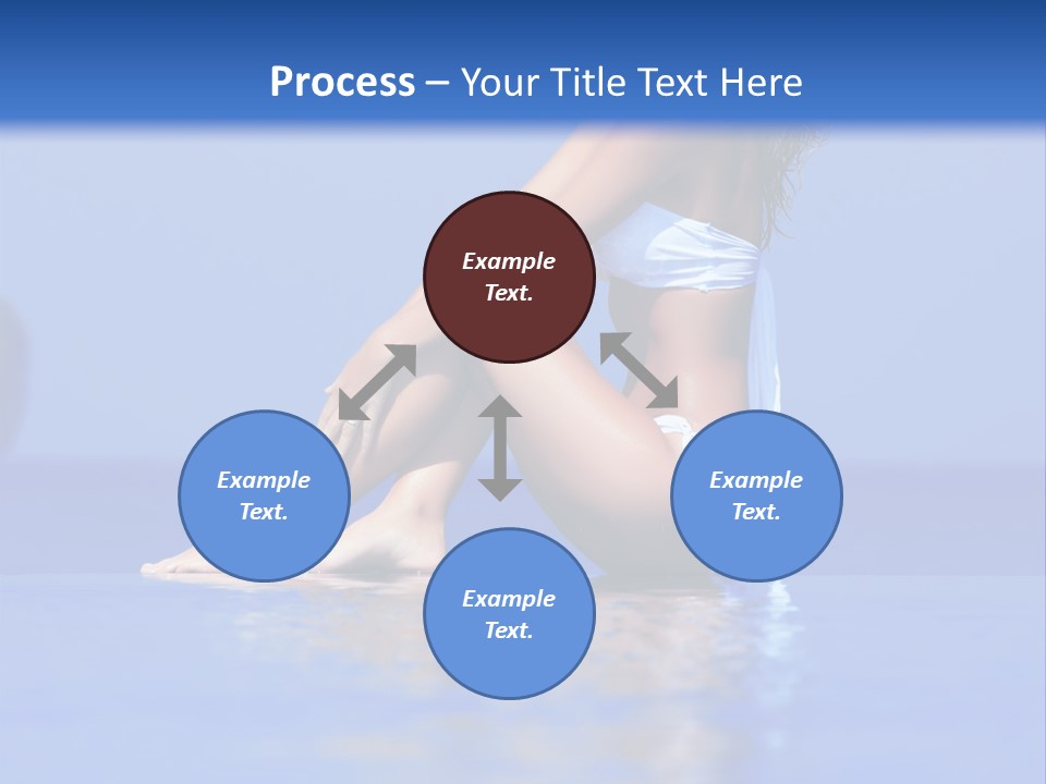 Bullet Offset Arm PowerPoint Template