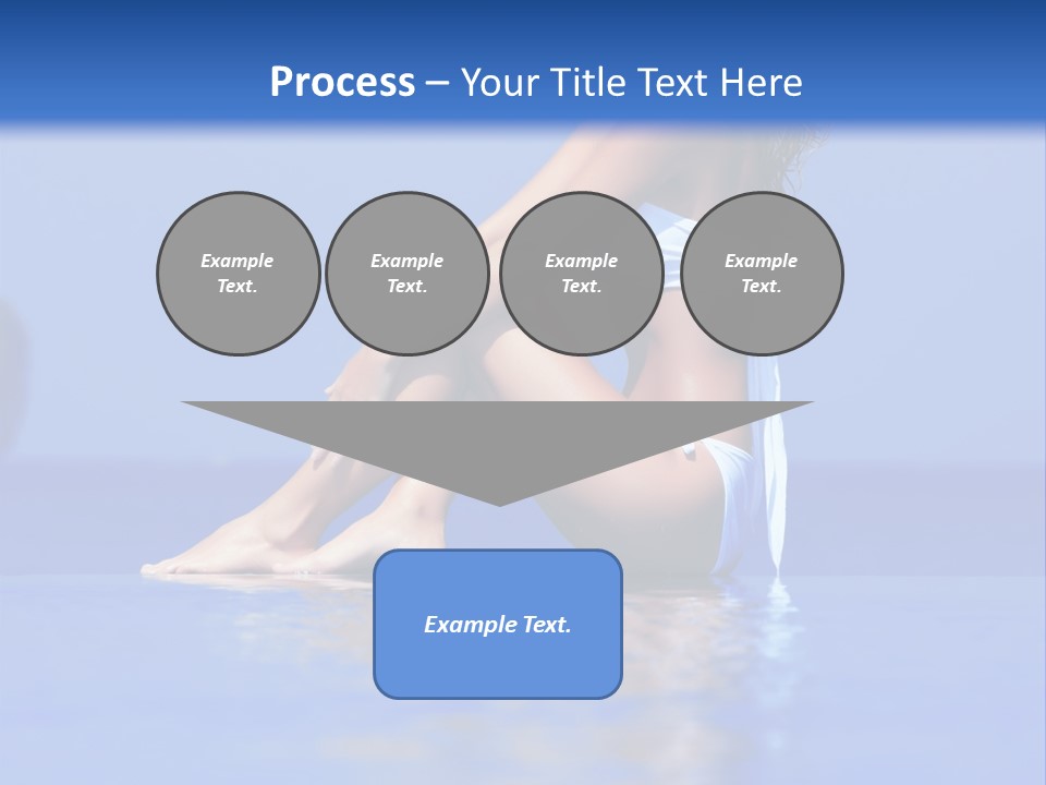 Bullet Offset Arm PowerPoint Template