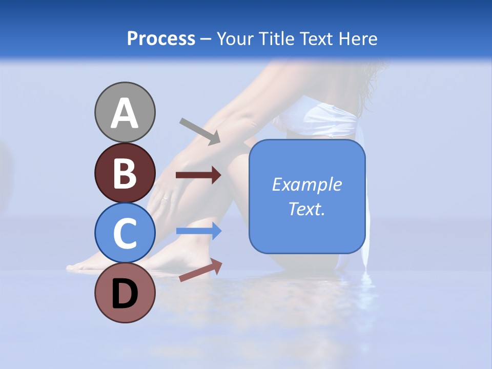 Bullet Offset Arm PowerPoint Template