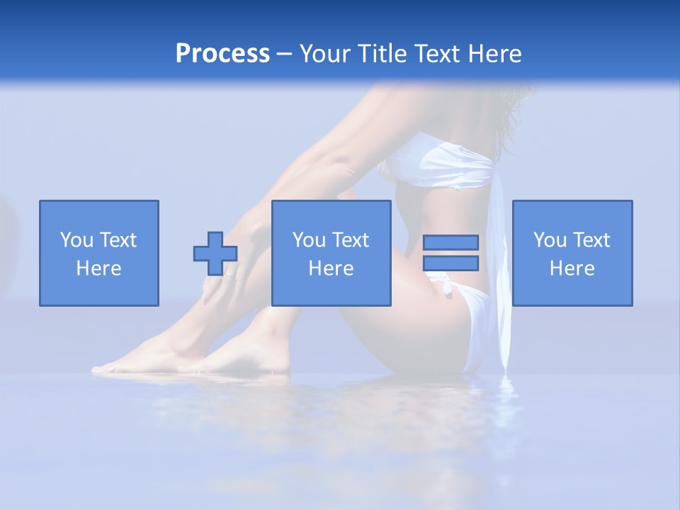 Bullet Offset Arm PowerPoint Template