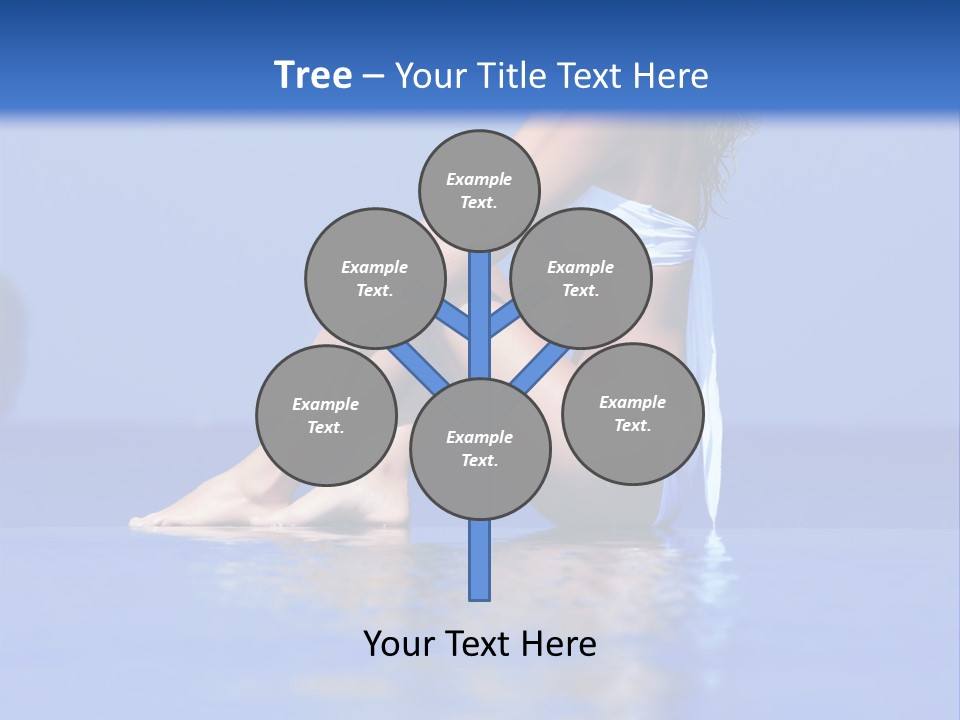 Bullet Offset Arm PowerPoint Template