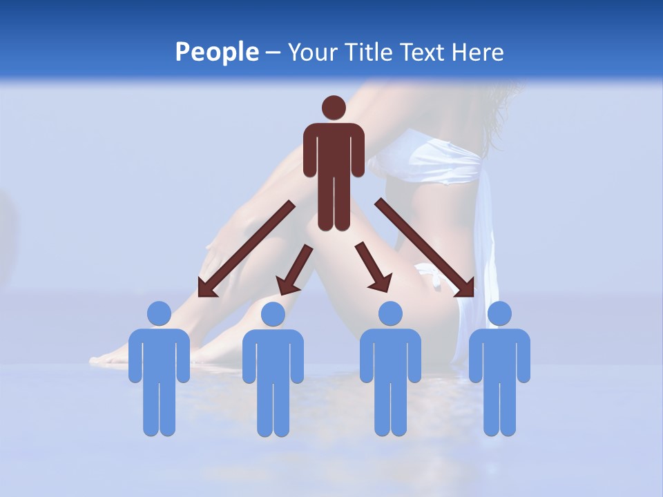 Bullet Offset Arm PowerPoint Template