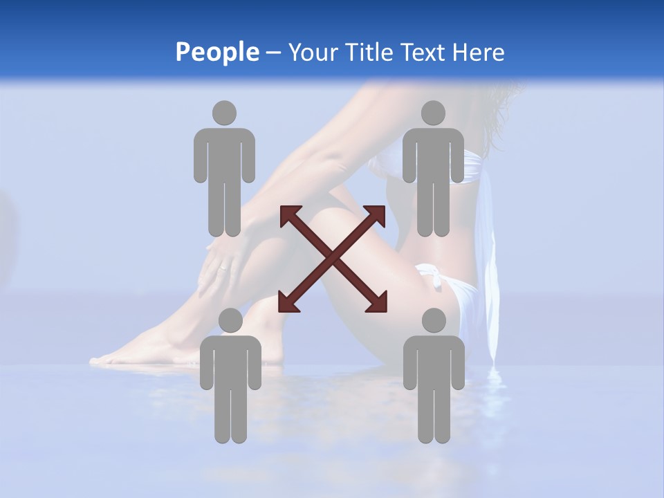 Bullet Offset Arm PowerPoint Template