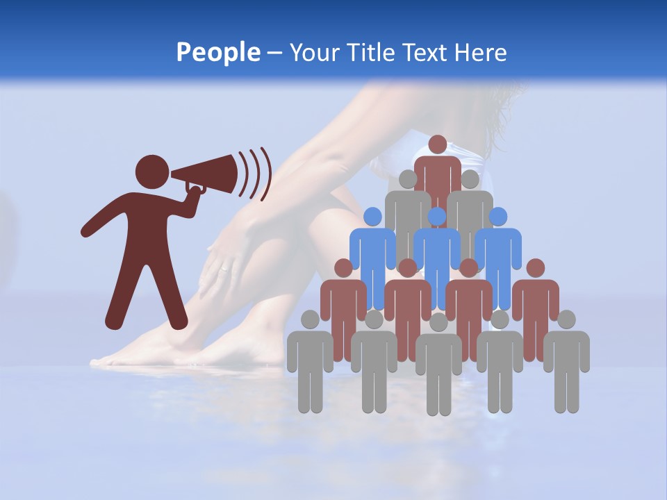 Bullet Offset Arm PowerPoint Template