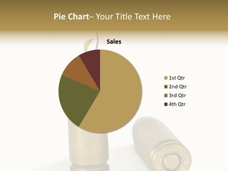 Bullet Offset Arm PowerPoint Template