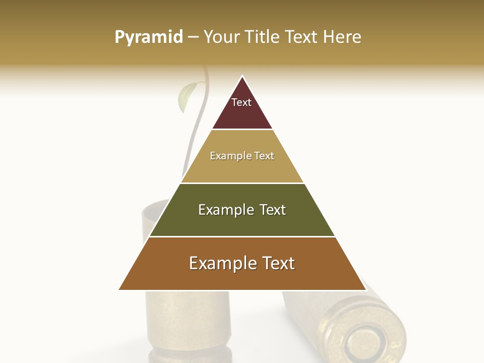 Bullet Offset Arm PowerPoint Template