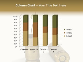 Bullet Offset Arm PowerPoint Template