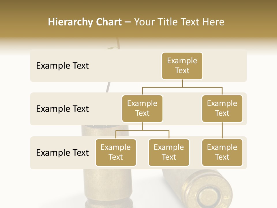 Bullet Offset Arm PowerPoint Template