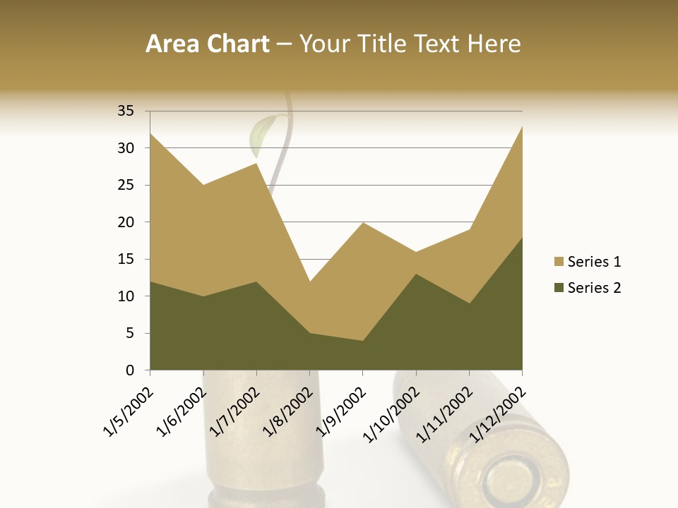 Bullet Offset Arm PowerPoint Template