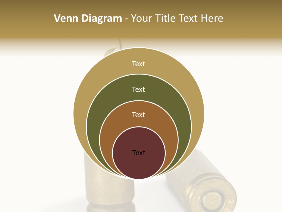 Bullet Offset Arm PowerPoint Template