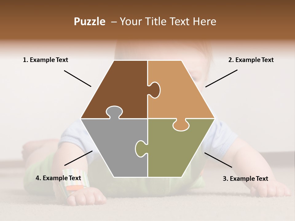 Crying Child Adorable PowerPoint Template