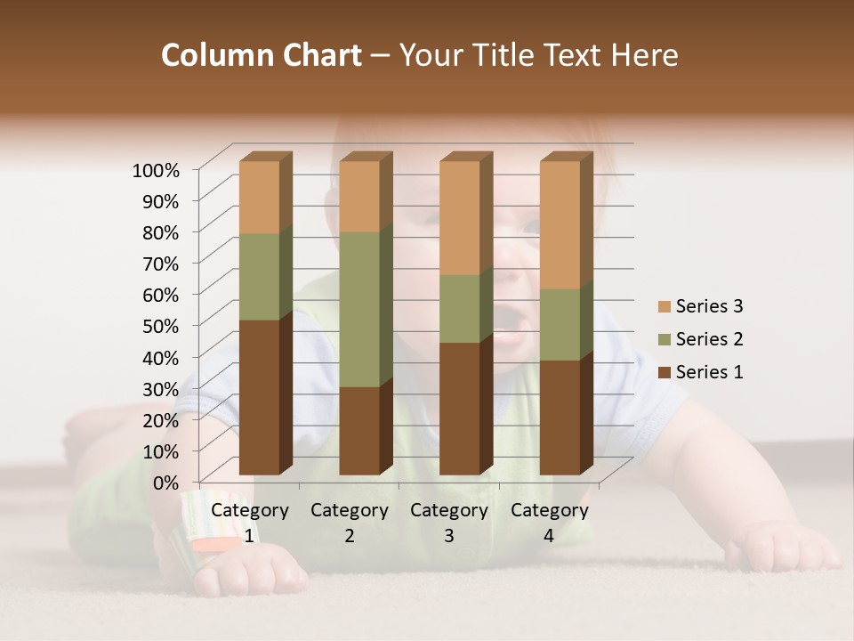 Crying Child Adorable PowerPoint Template