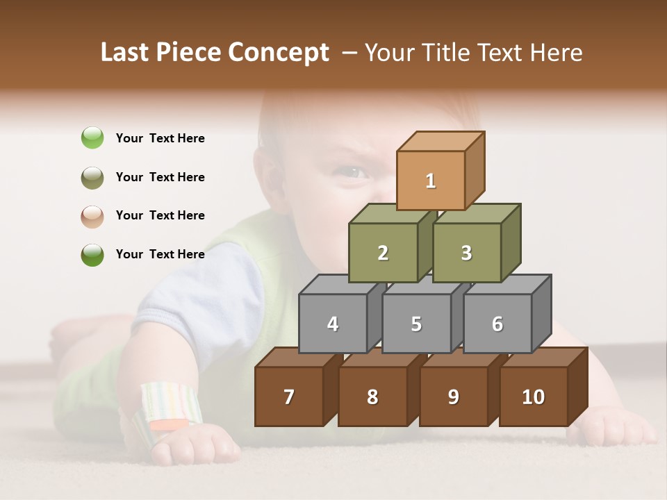 Crying Child Adorable PowerPoint Template