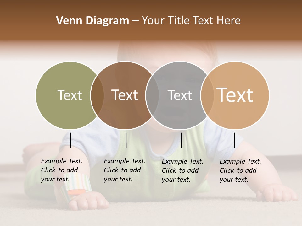 Crying Child Adorable PowerPoint Template