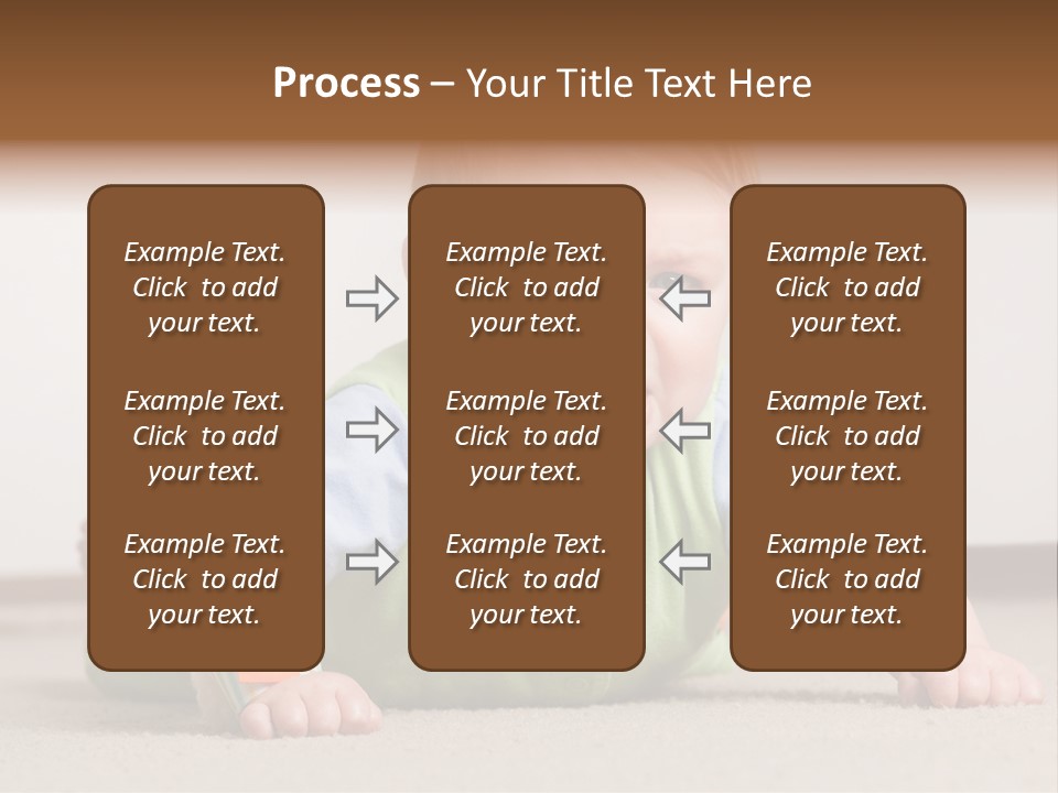 Crying Child Adorable PowerPoint Template