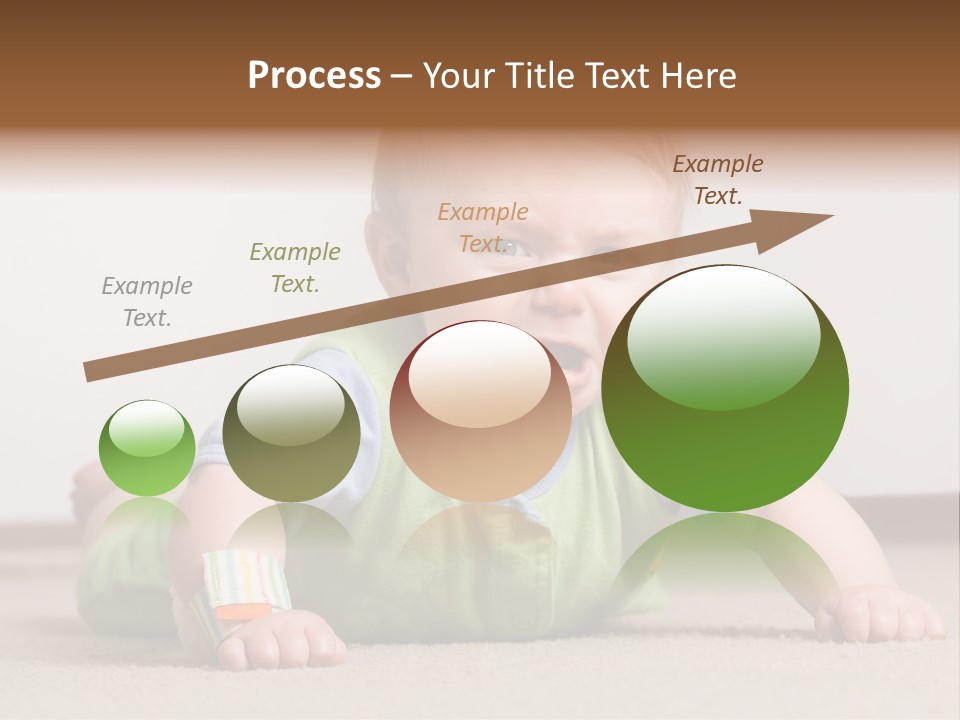 Crying Child Adorable PowerPoint Template