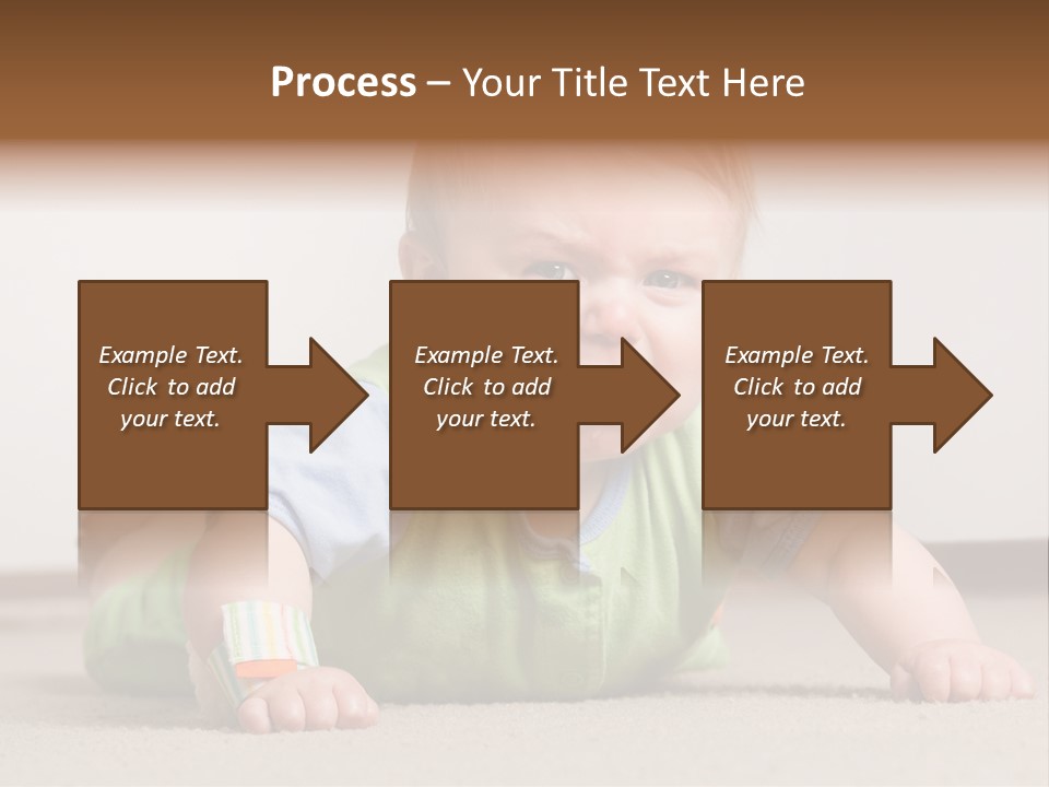 Crying Child Adorable PowerPoint Template