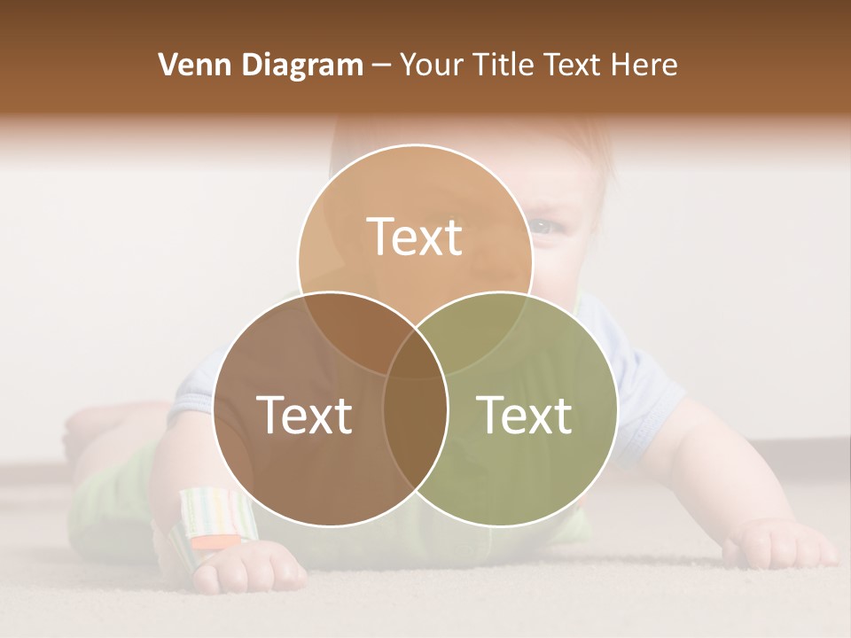 Crying Child Adorable PowerPoint Template