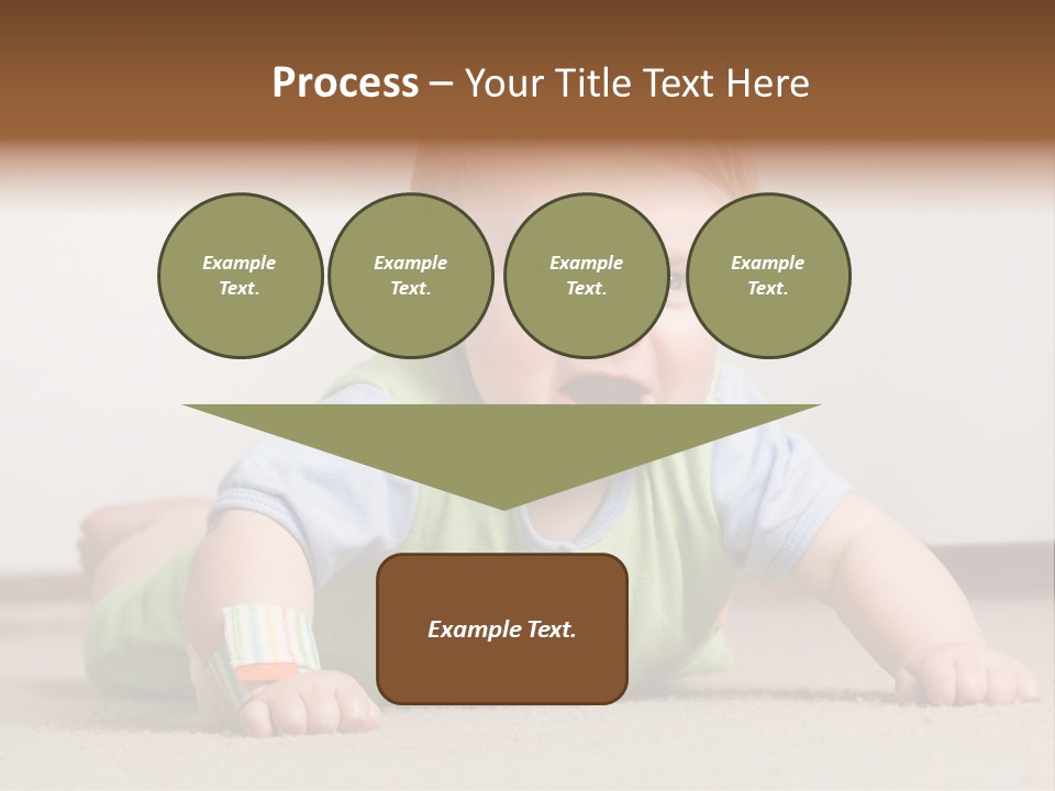 Crying Child Adorable PowerPoint Template
