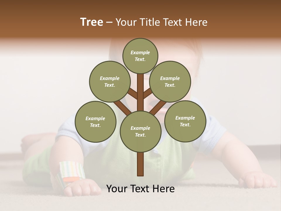 Crying Child Adorable PowerPoint Template