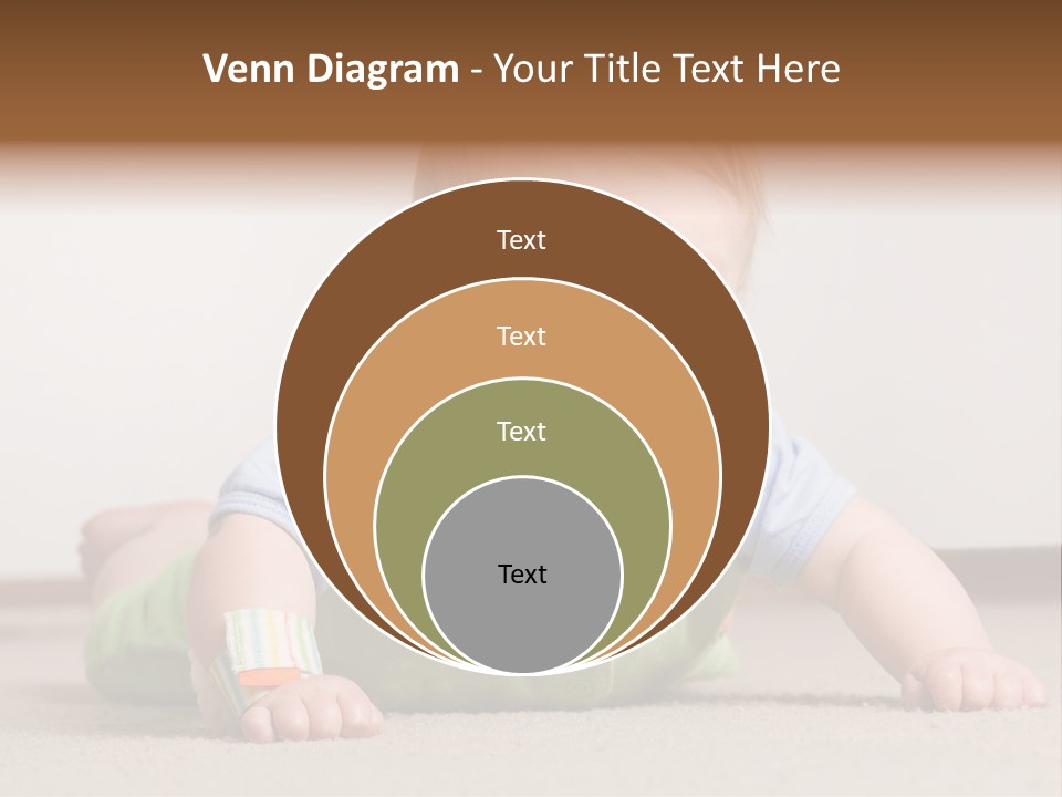 Crying Child Adorable PowerPoint Template