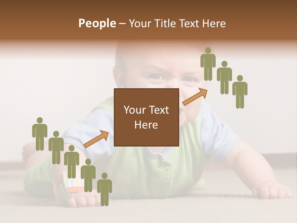 Crying Child Adorable PowerPoint Template