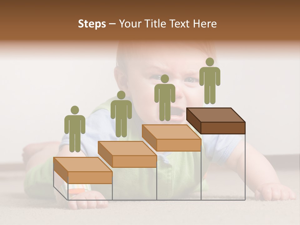 Crying Child Adorable PowerPoint Template