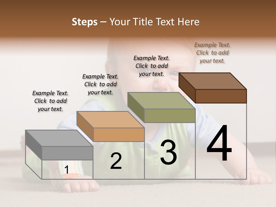 Crying Child Adorable PowerPoint Template