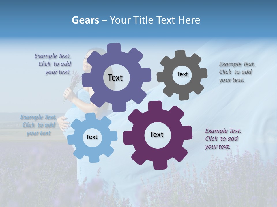 Pretty Baby Natural PowerPoint Template