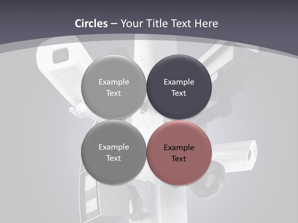 Bigbrother Wireless Supervise PowerPoint Template