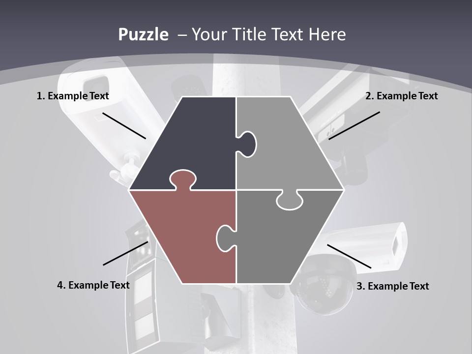 Bigbrother Wireless Supervise PowerPoint Template