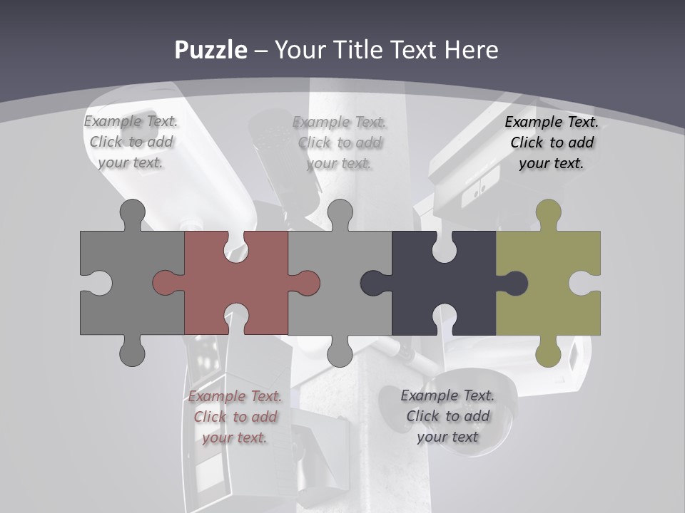 Bigbrother Wireless Supervise PowerPoint Template