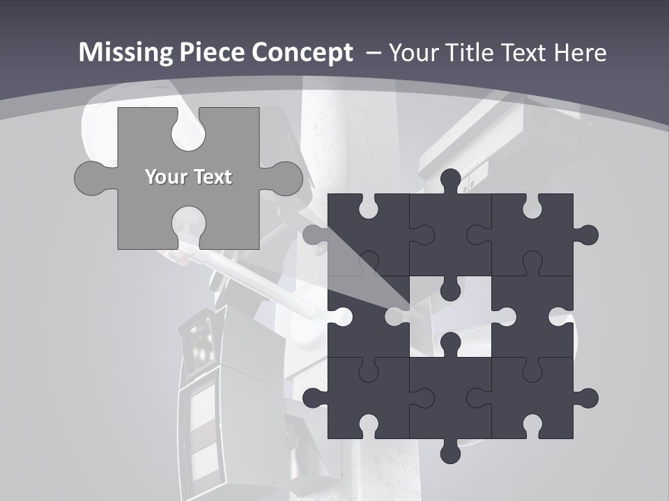 Bigbrother Wireless Supervise PowerPoint Template