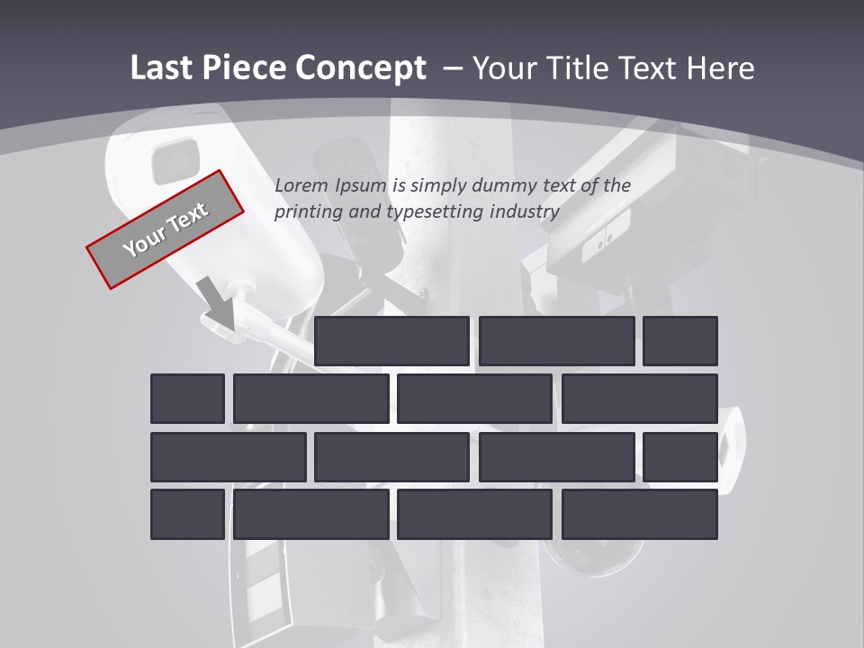 Bigbrother Wireless Supervise PowerPoint Template