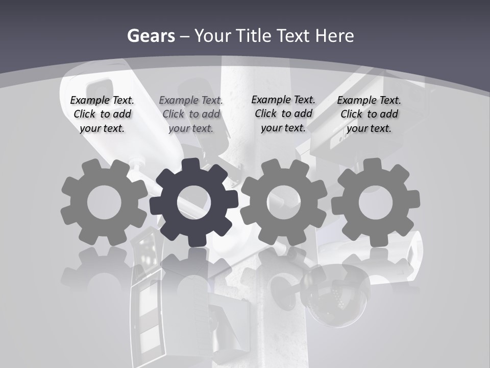 Bigbrother Wireless Supervise PowerPoint Template