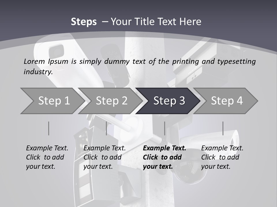 Bigbrother Wireless Supervise PowerPoint Template