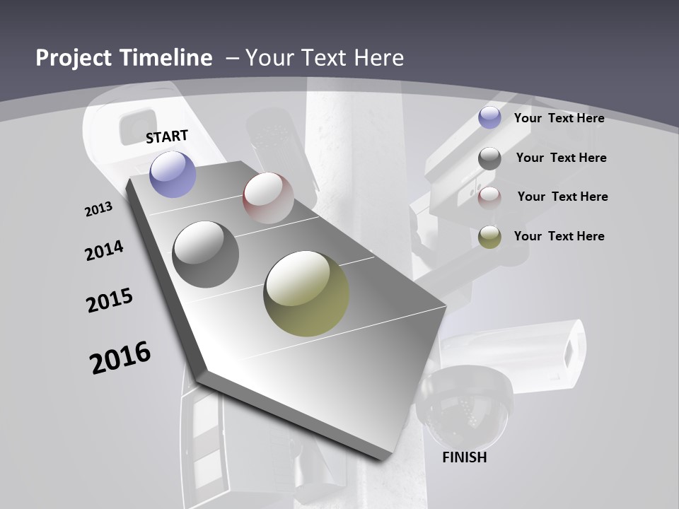 Bigbrother Wireless Supervise PowerPoint Template