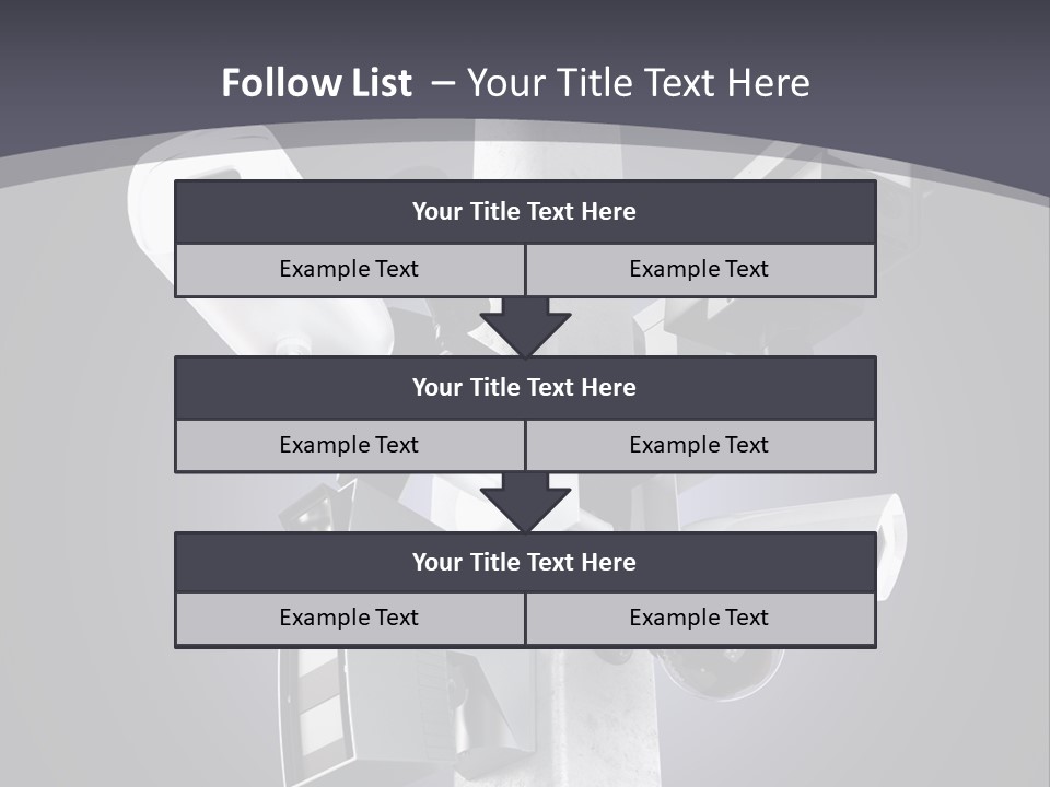 Bigbrother Wireless Supervise PowerPoint Template