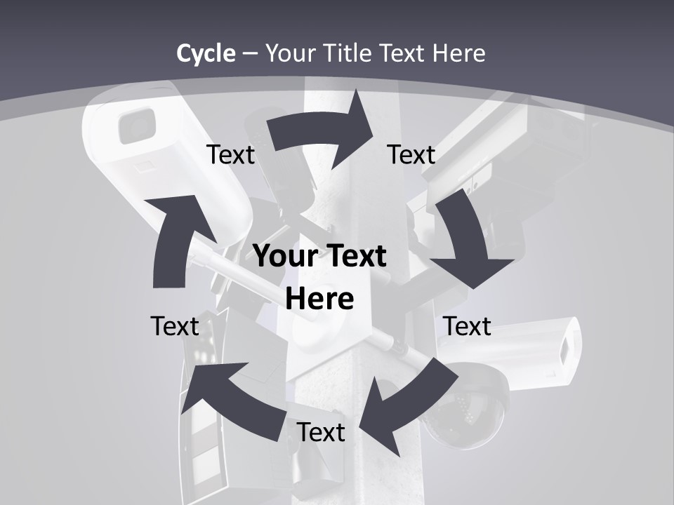 Bigbrother Wireless Supervise PowerPoint Template