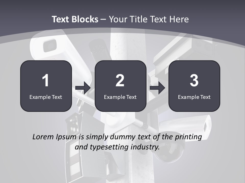 Bigbrother Wireless Supervise PowerPoint Template