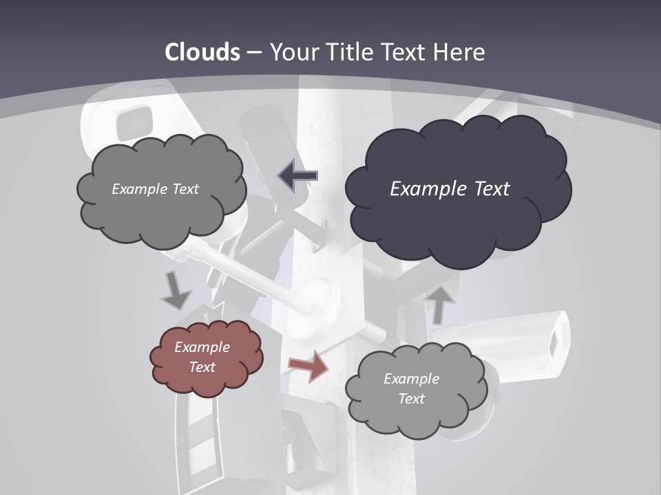 Bigbrother Wireless Supervise PowerPoint Template