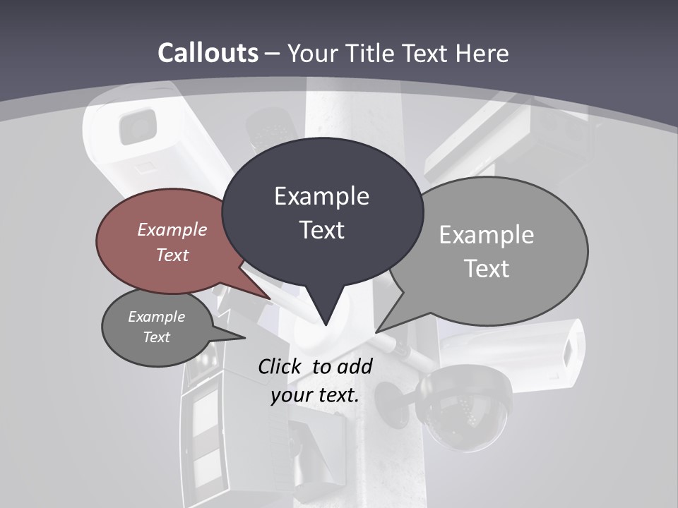 Bigbrother Wireless Supervise PowerPoint Template