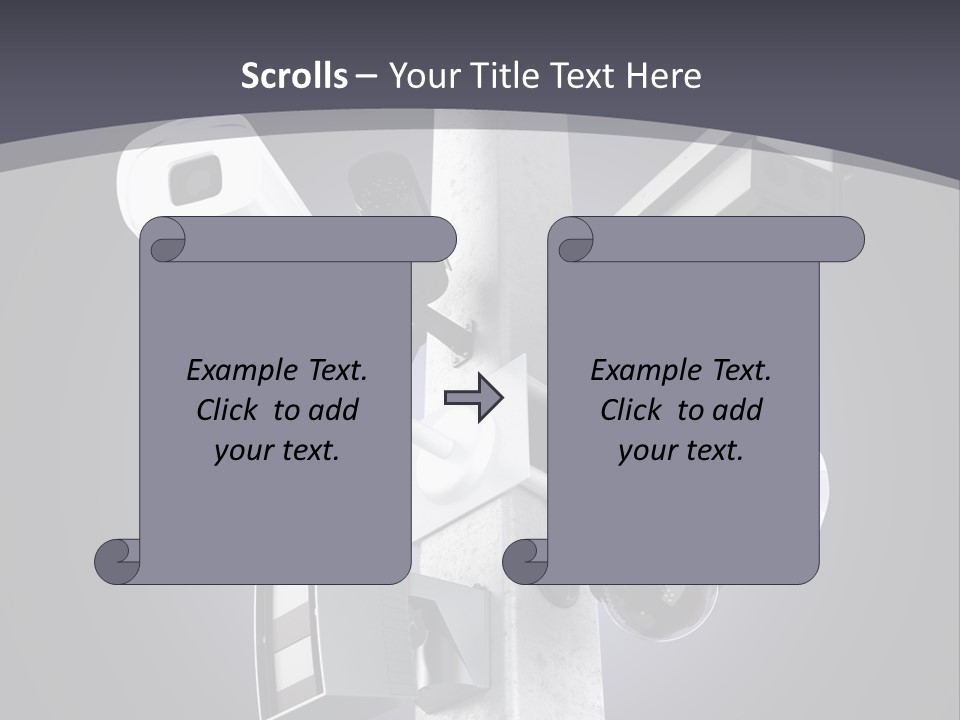 Bigbrother Wireless Supervise PowerPoint Template